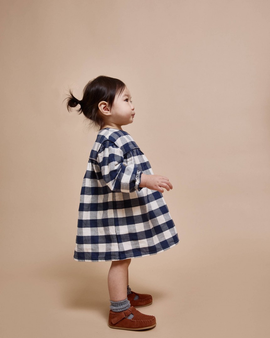 BB GINGHAM DRESS