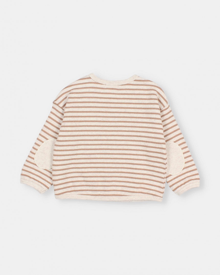 BB SOFT JERSEY STRIPES SWEATSHIRT