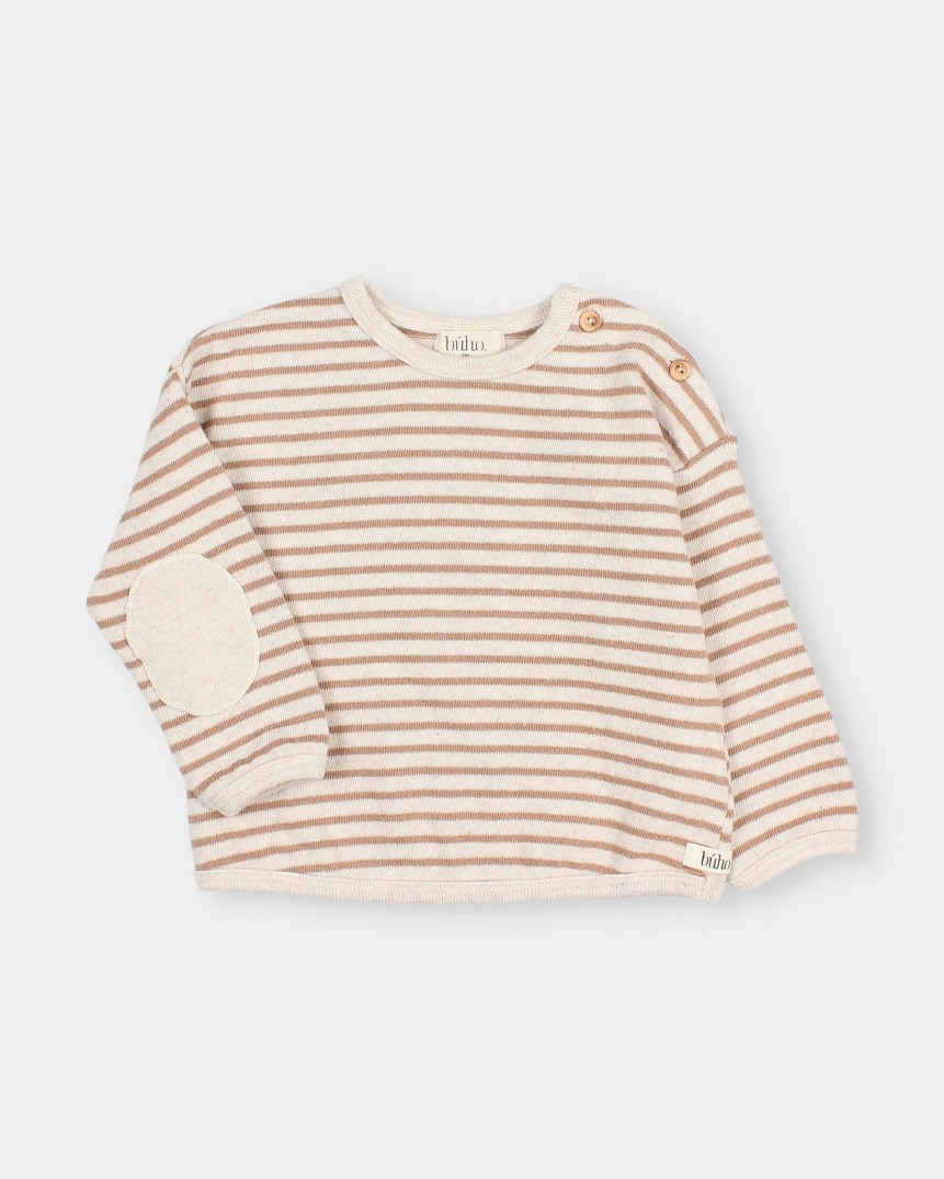 BB SOFT JERSEY STRIPES SWEATSHIRT