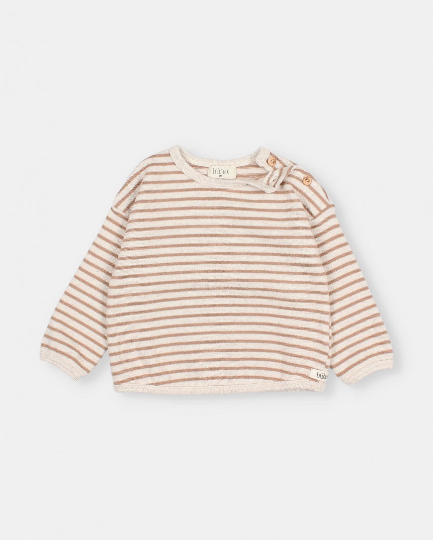 BB SOFT JERSEY STRIPES SWEATSHIRT