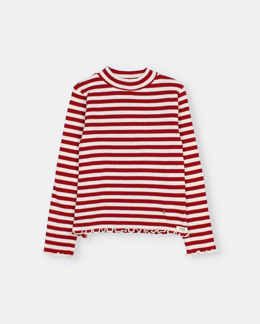 FANCY STRIPES T-SHIRT