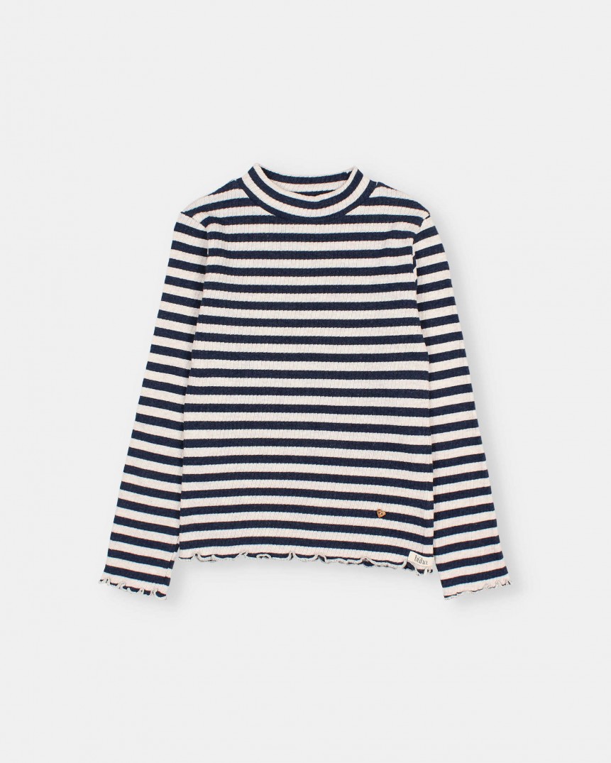 FANCY STRIPES T-SHIRT