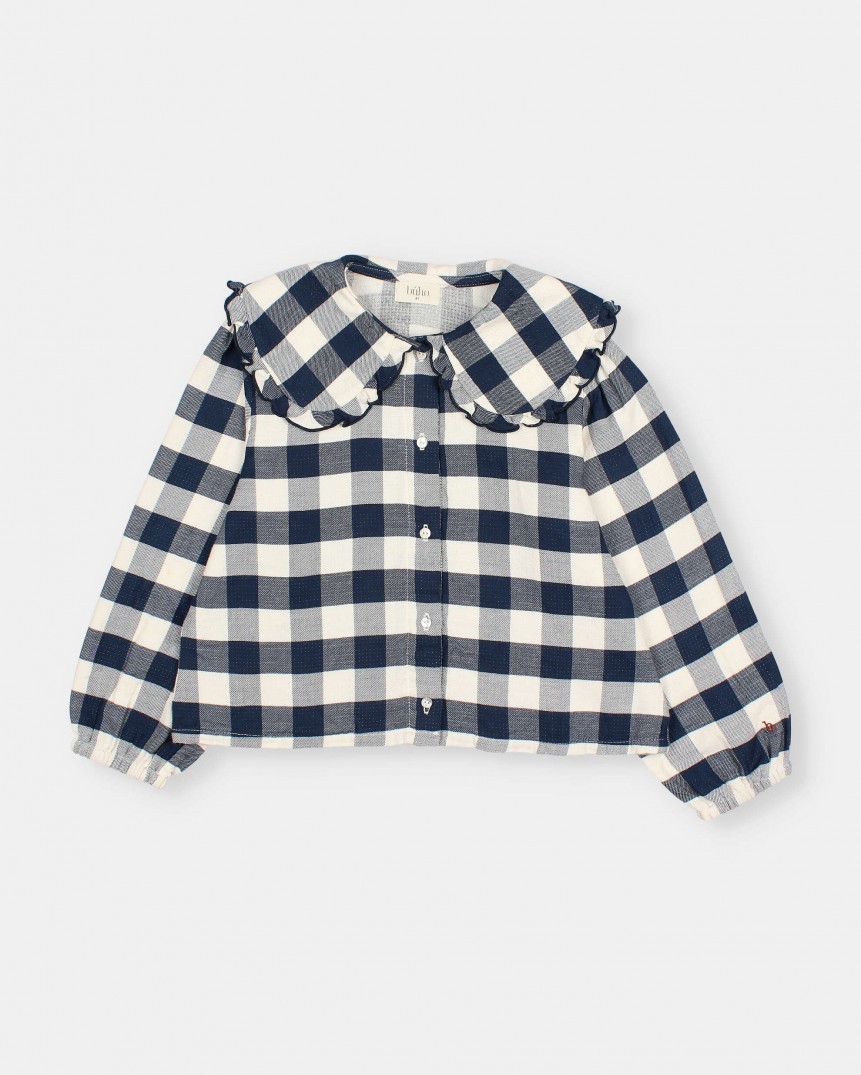 GINGHAM BLOUSE