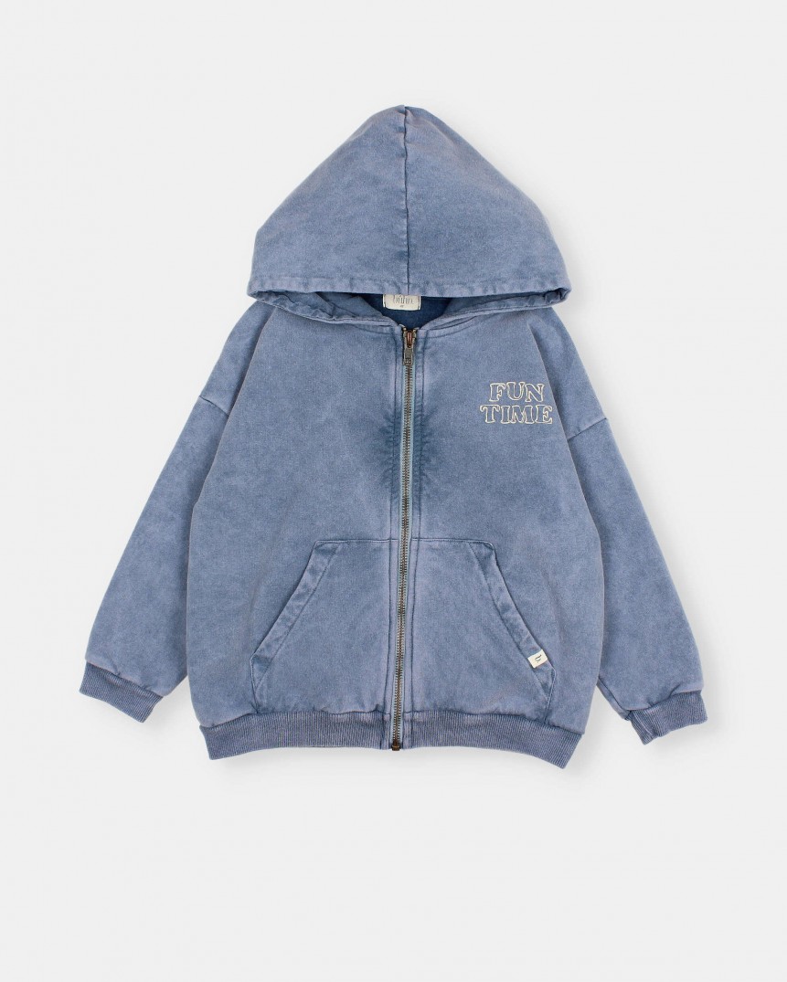 FLEECE HOODIE ZIP