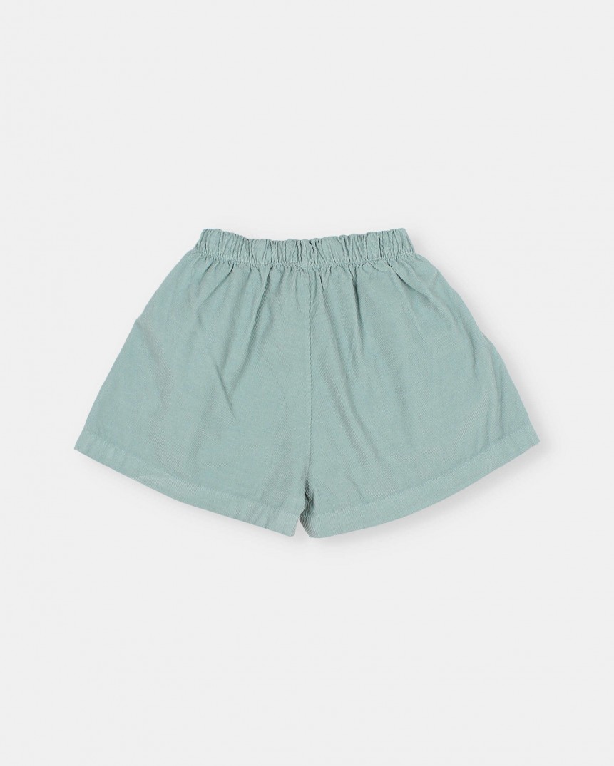 SOFT VELOUR SKIRT-SHORT