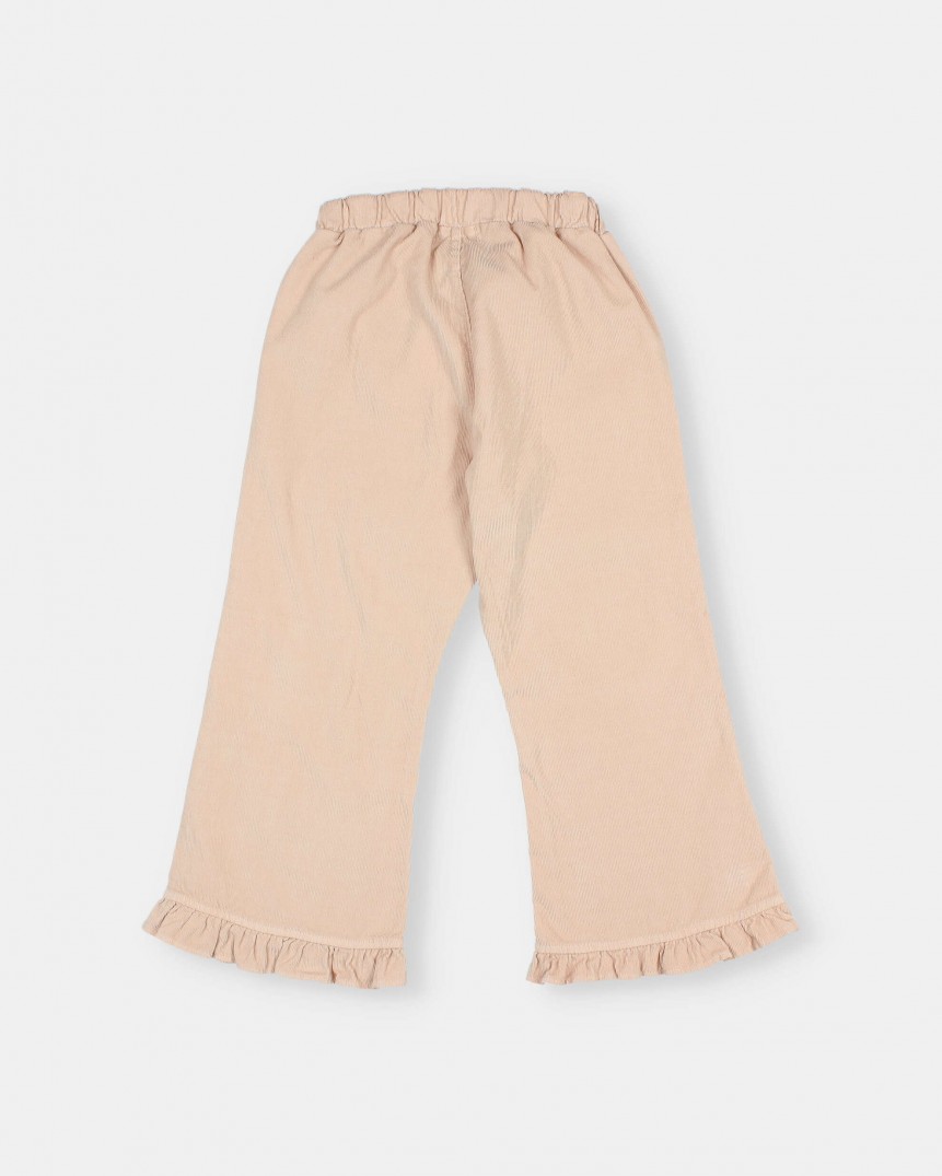 SOFT VELOUR GIRLY PANTS