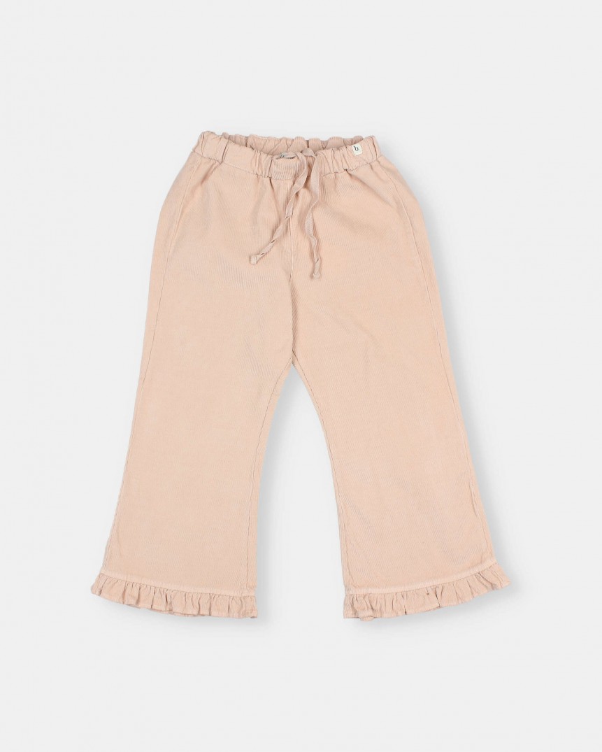 SOFT VELOUR GIRLY PANTS