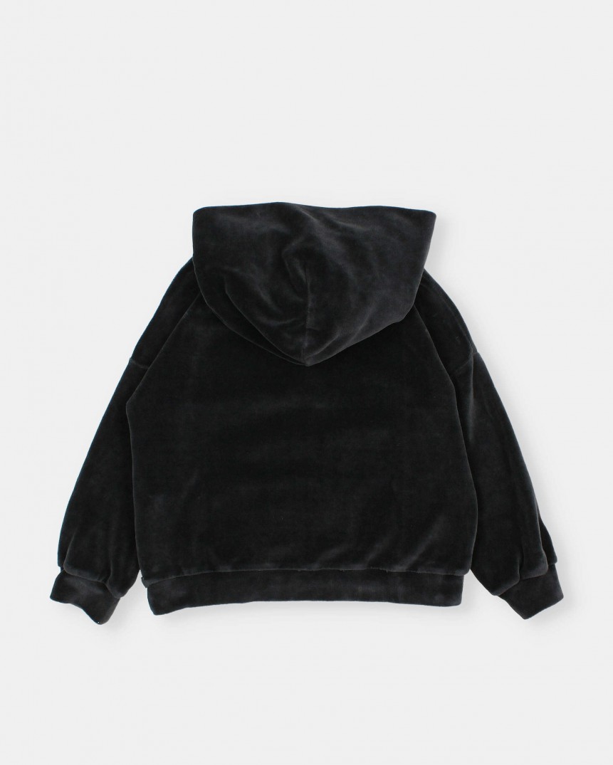 VELVET SWEATSHIRT
